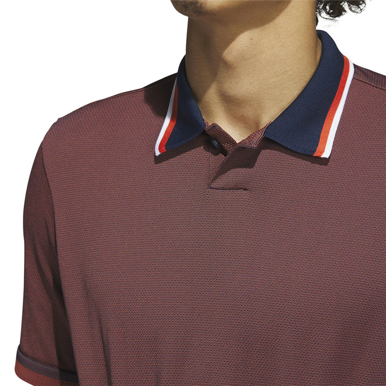ADIDAS Ultimate365 Tour Primeknit Polo - Image 3