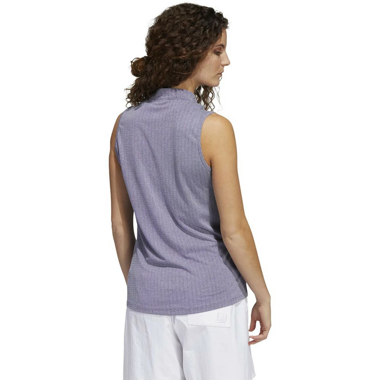 ADIDAS Women's Essentials Sleeveless Polo - Image 6
