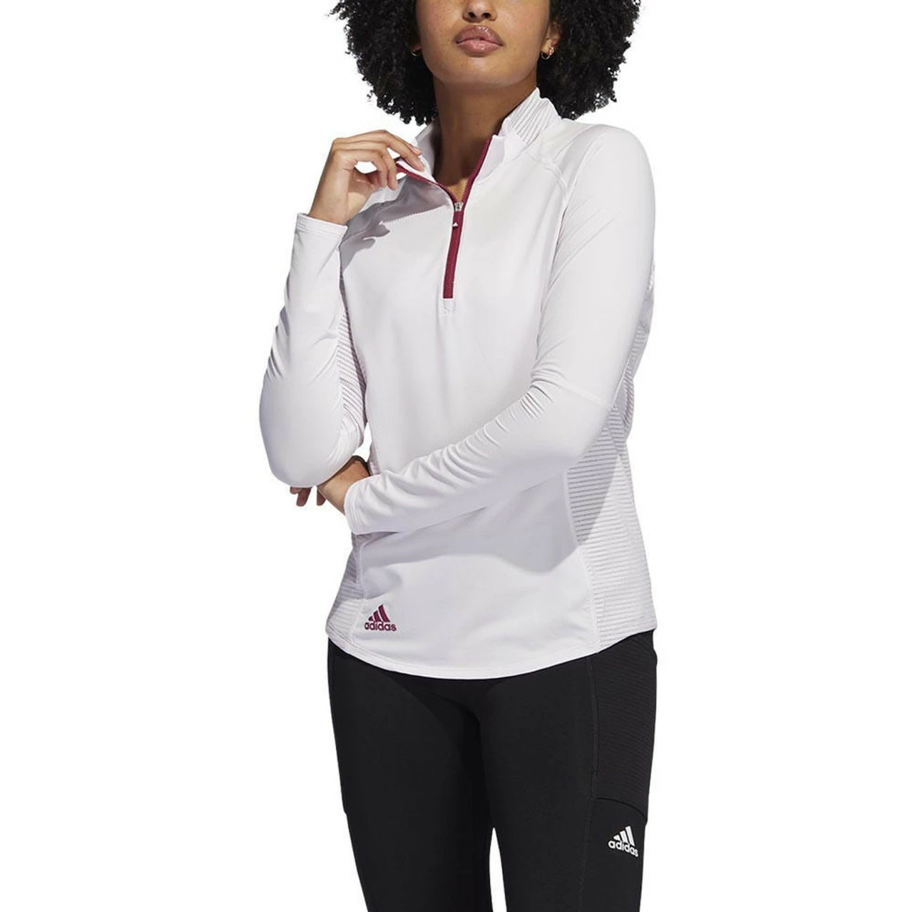 ADIDAS Women's HEAT.RDY Mock - Image 4