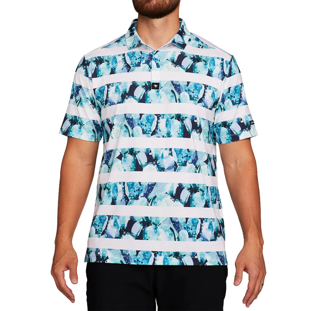 Bad Birdie Stripe Show Polo - Image 2