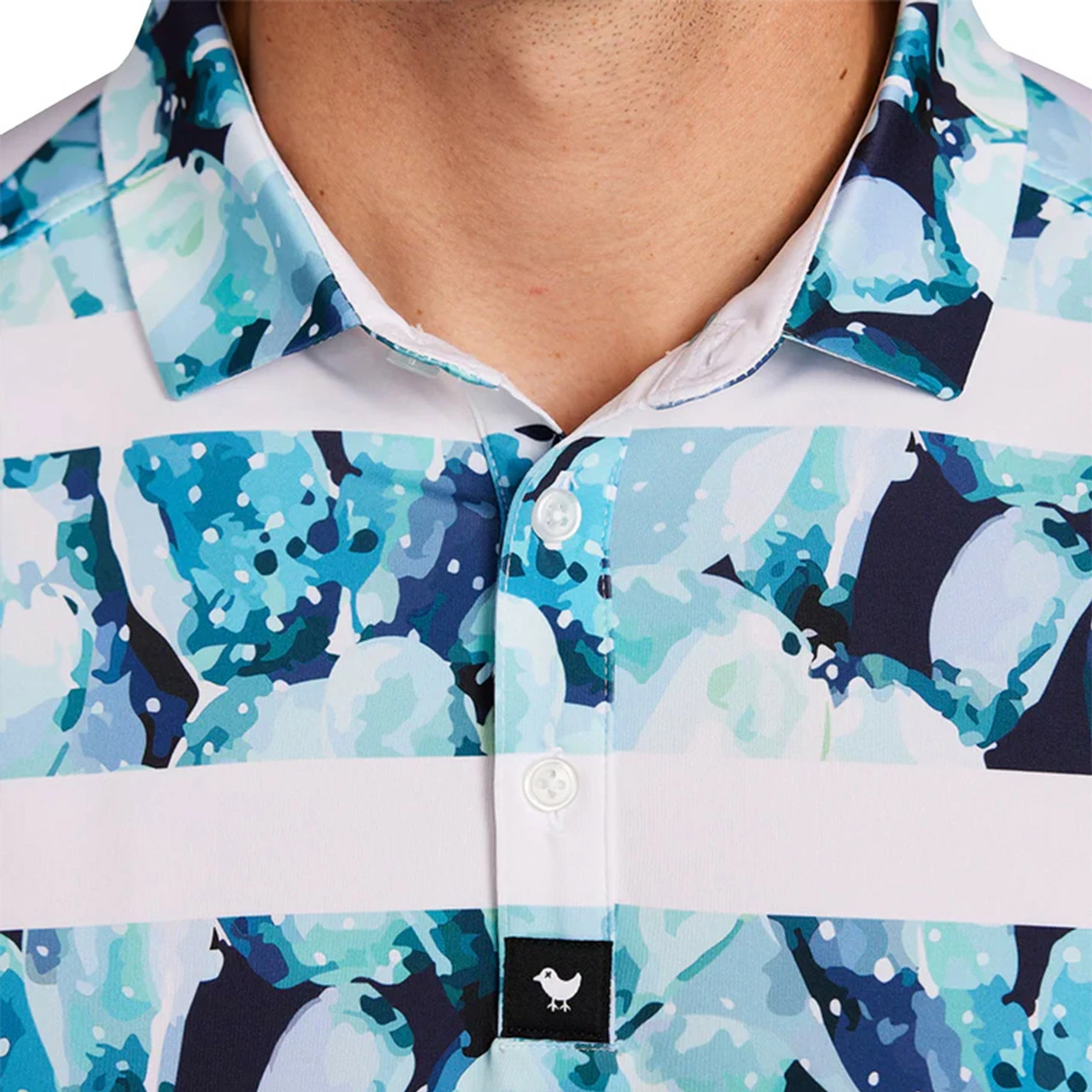 Bad Birdie Stripe Show Polo - Image 4