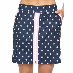 BELYN KEY Women's Zip Front Skort