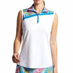 Bermuda Sands Women's Adele Sublimated Sleeveless Polo