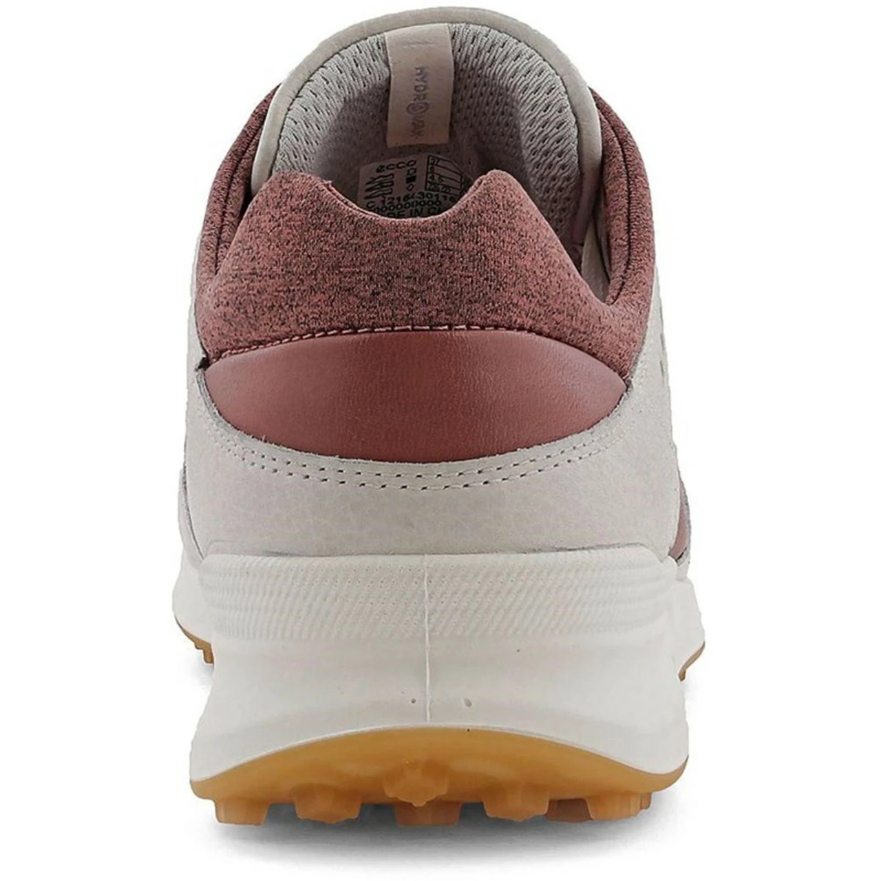 ECCO Women's Street Retro Golf Shoes - White/Quarry - Image 5