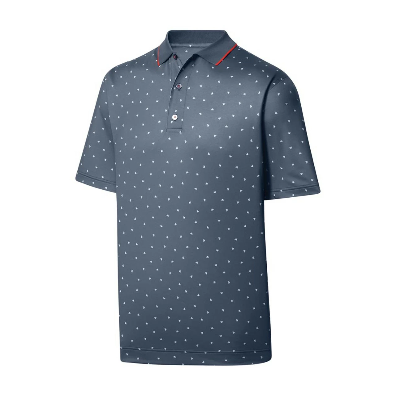FootJoy Lisle Push Play Print Knit Collar Polo - Image 3