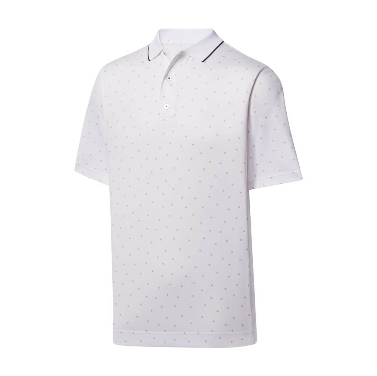 FootJoy Lisle Push Play Print Knit Collar Polo - Image 2