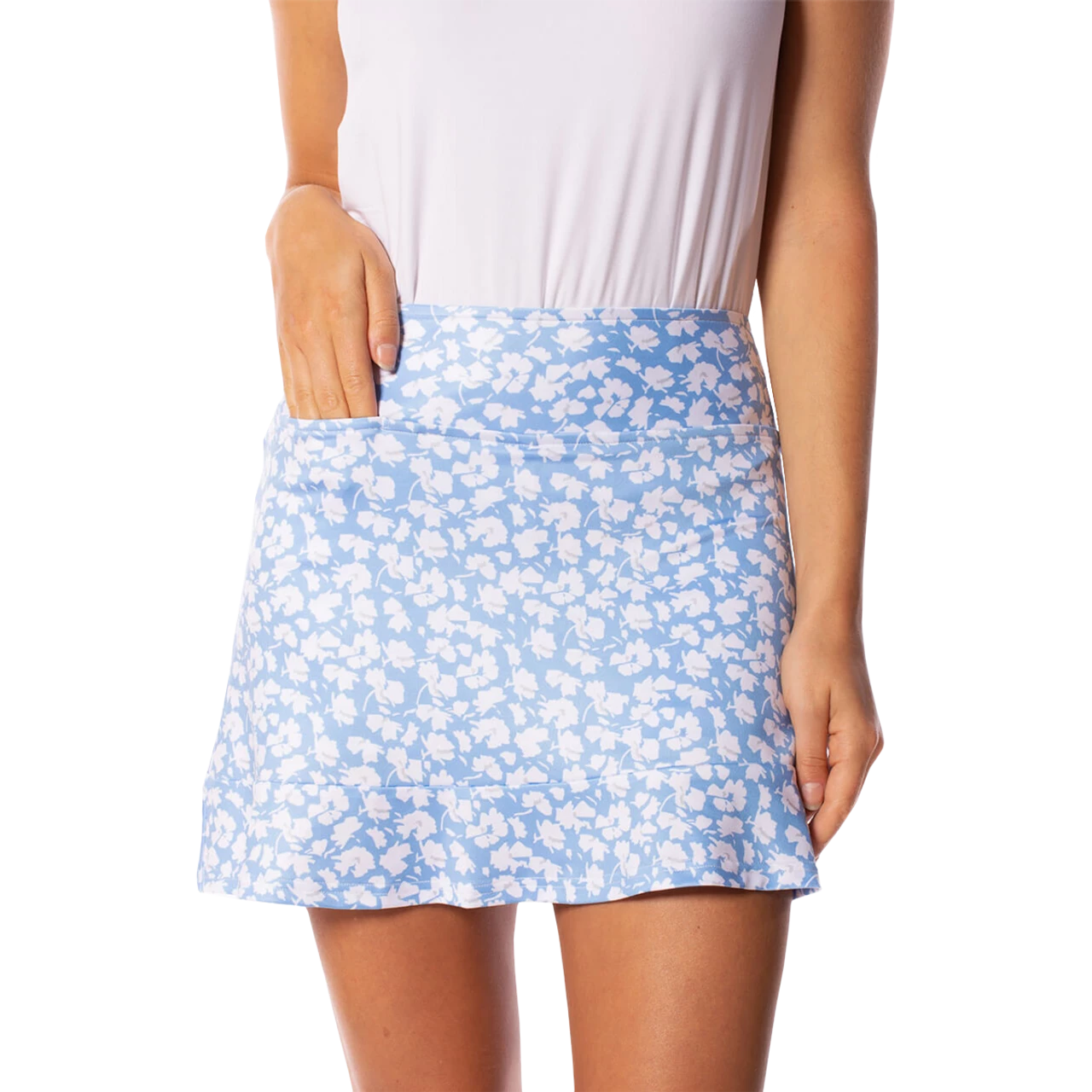 Golftini Women's Deja Vu Pull-On Ruffle Tech Skort - Image 2