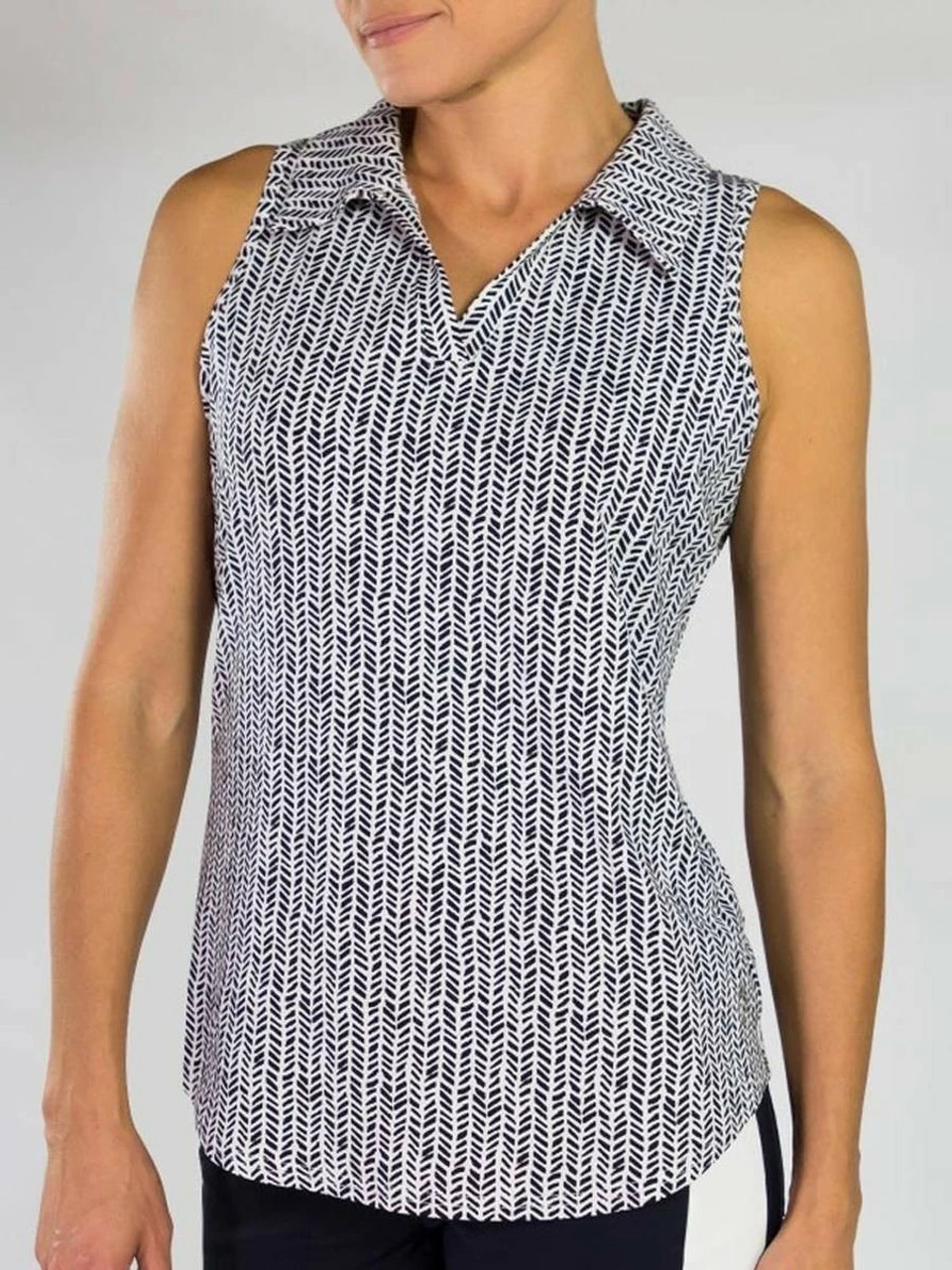 Jofit Tech Cutaway Polo - Herringbone