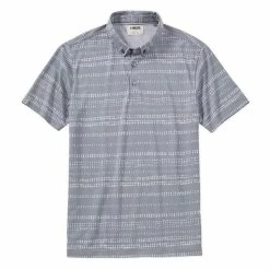 Linksoul Batik Stripe Oxford Polo