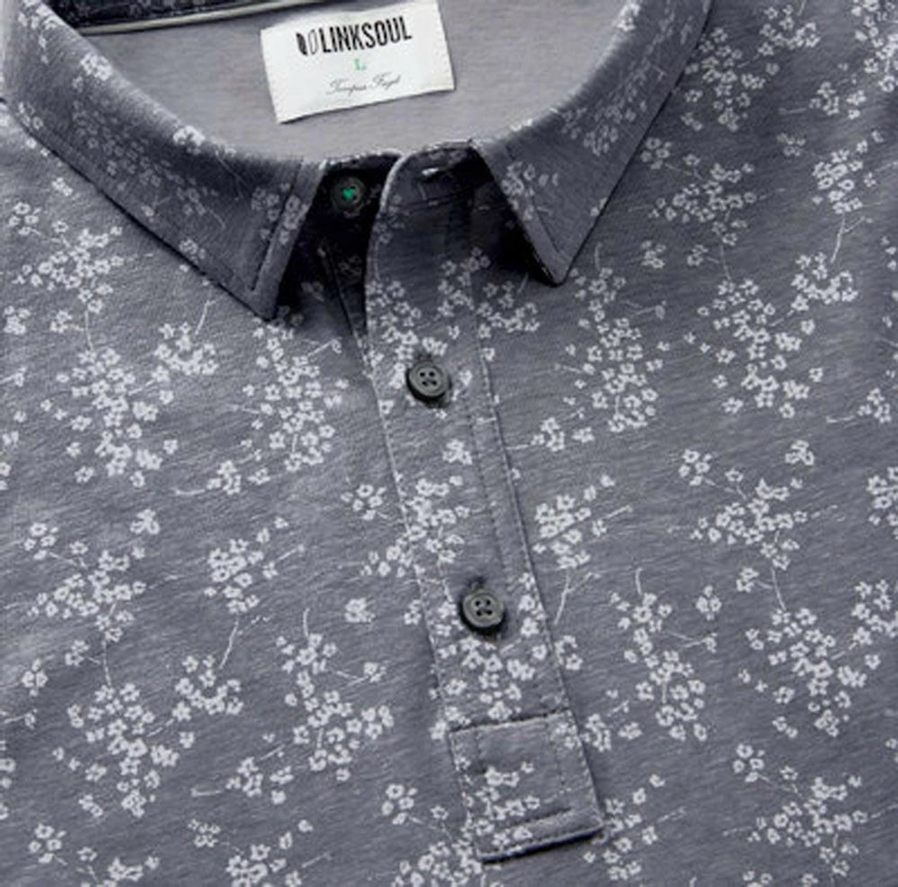 Linksoul Blossom Print Anza Polo - Image 10
