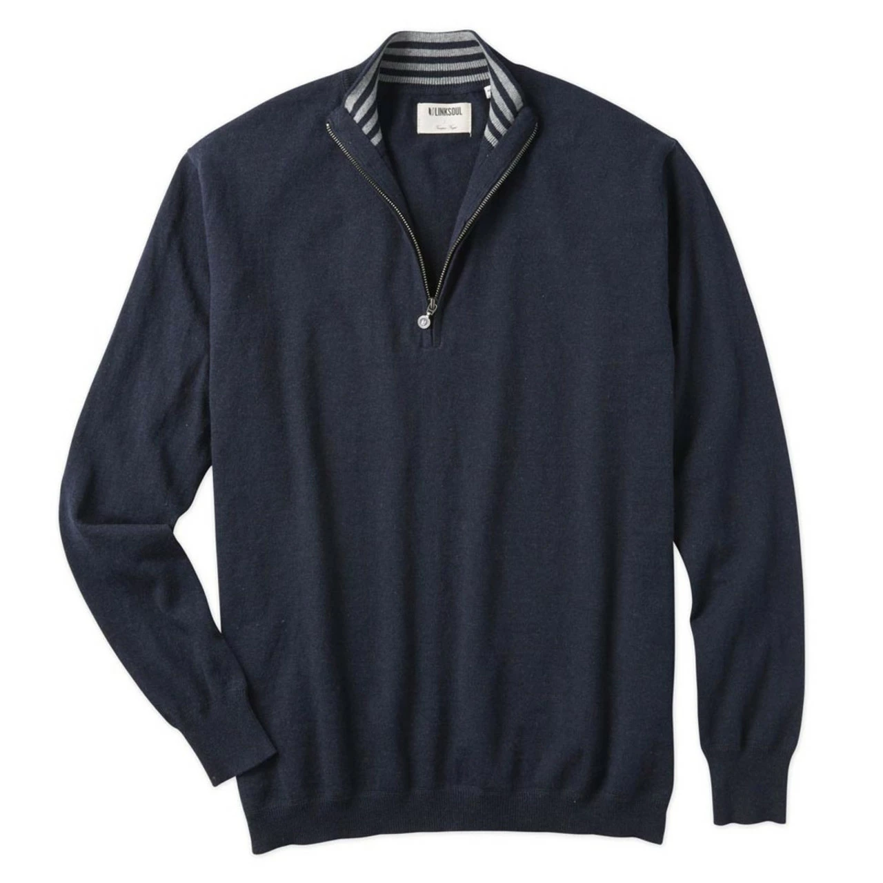 Linksoul Cotton-Cashmere 1/4 Zip Sweater - Image 5