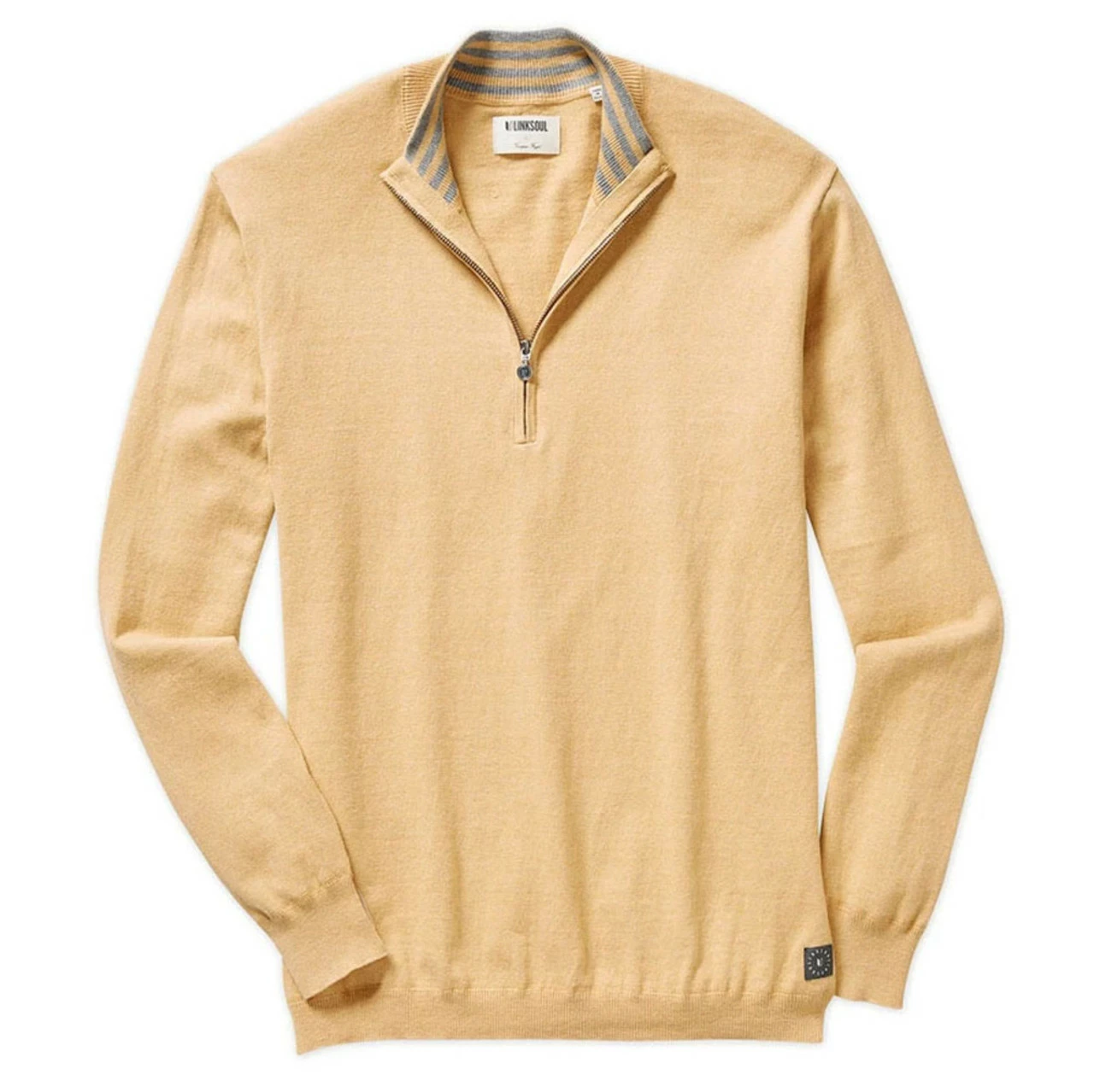 Linksoul Cotton-Cashmere 1/4 Zip Sweater - Image 4