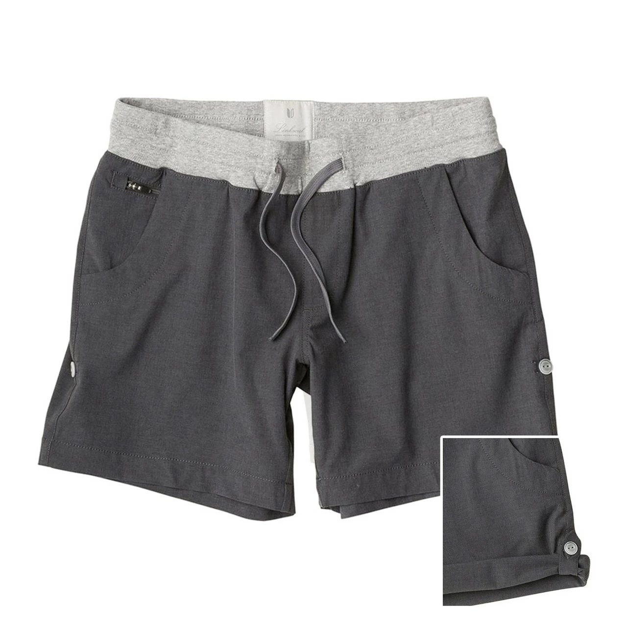 Linksoul Women's 4-Way Stretch Adjustable Length Shorts