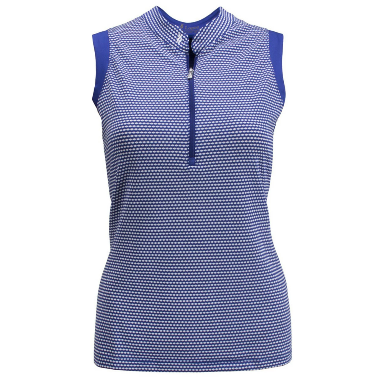 Nancy Lopez Flex Sleeveless Polo - Plus Size - Image 2