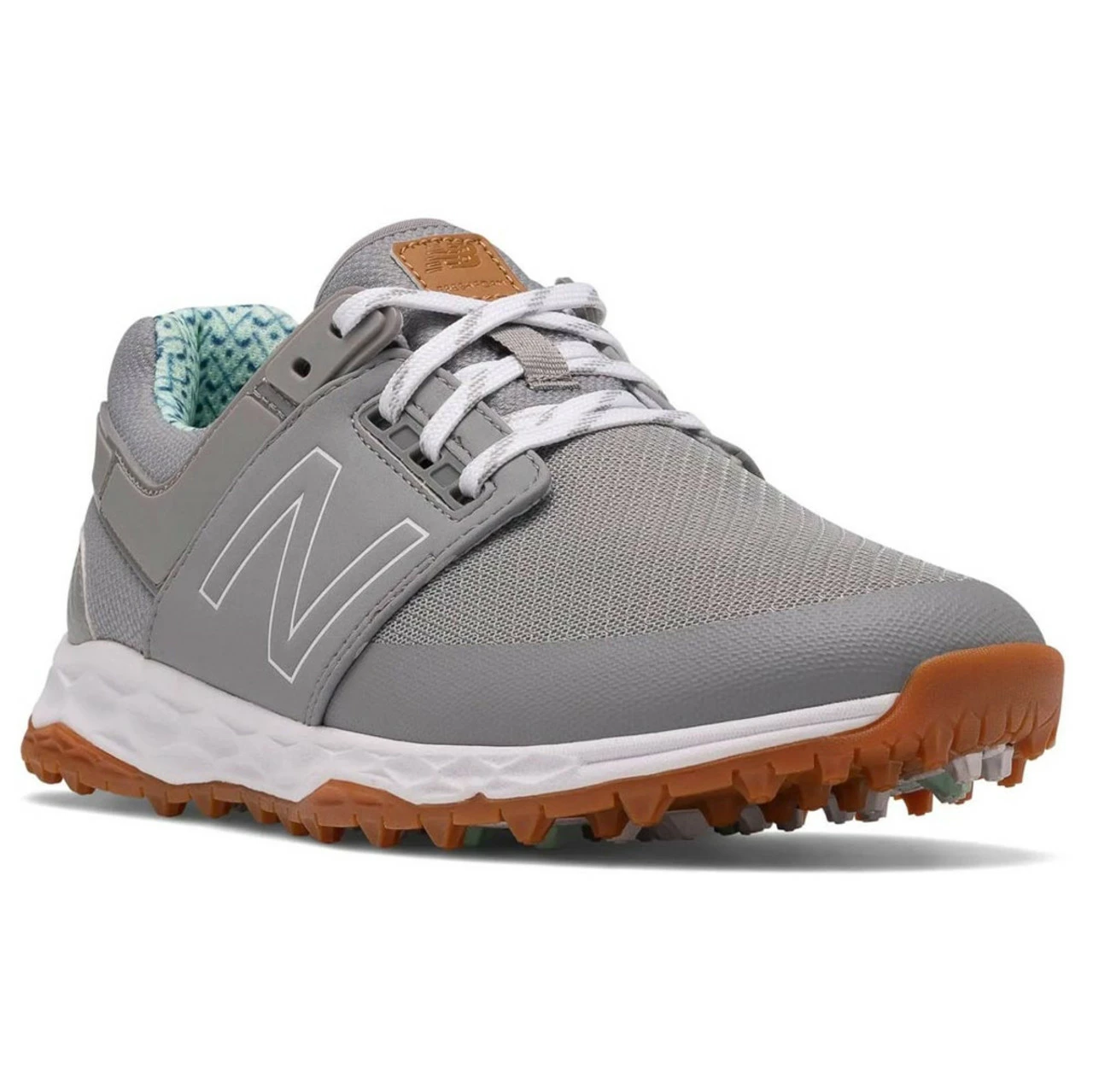 New Balance Women's Fresh Foam Links SL Golf Shoes - Grey/Blue - Image 3