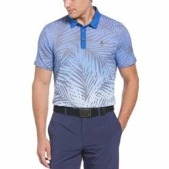 Original Penguin Resort Leaf Print Polo