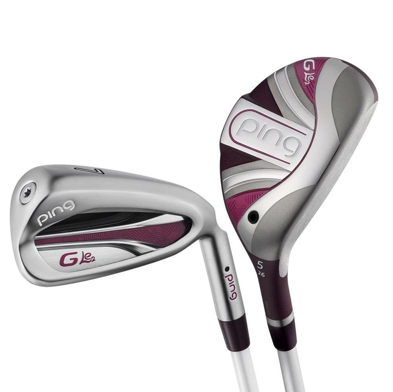 Ping Women's G LE 2 8 PC Combo Iron Set - Graphite