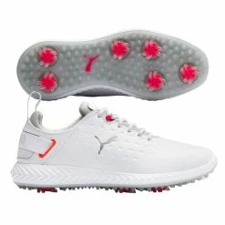 Puma Women's Ignite Blaze Pro Golf Shoes - White/High Rise