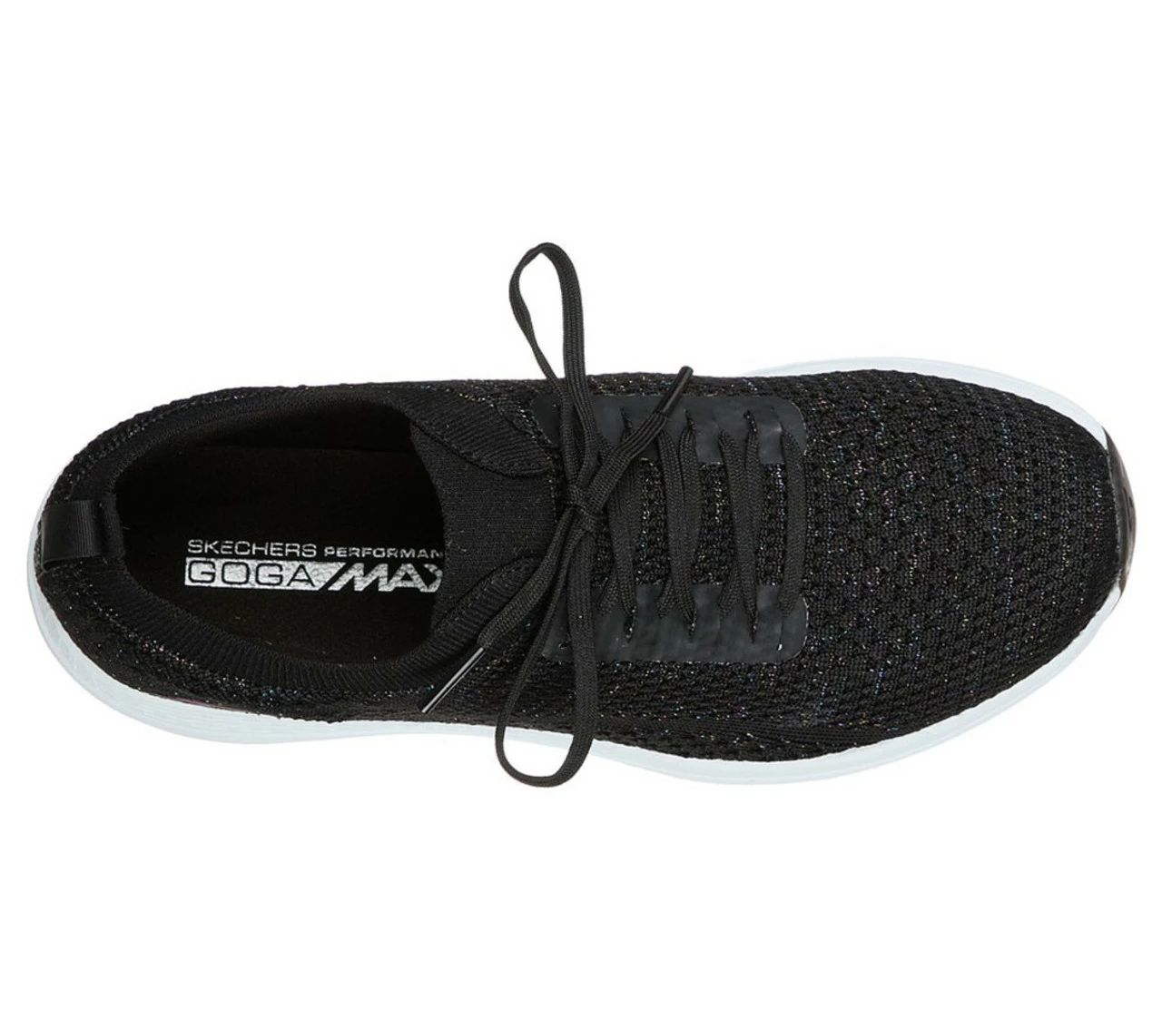 Skechers Women's Go Golf Max - Glitter Golf Shoes - Black/Multi - Image 4