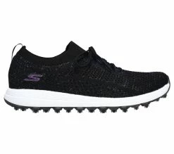 Skechers Women's Go Golf Max - Glitter Golf Shoes - Black/Multi