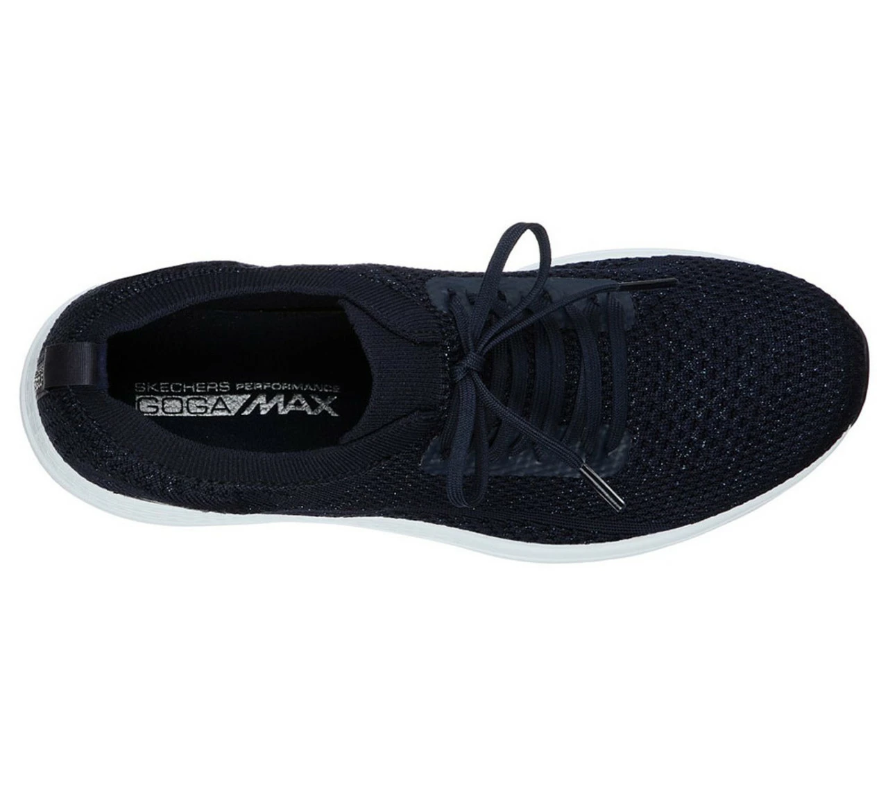 Skechers Women's Go Golf Max - Glitter Golf Shoes - Navy/White - Image 4