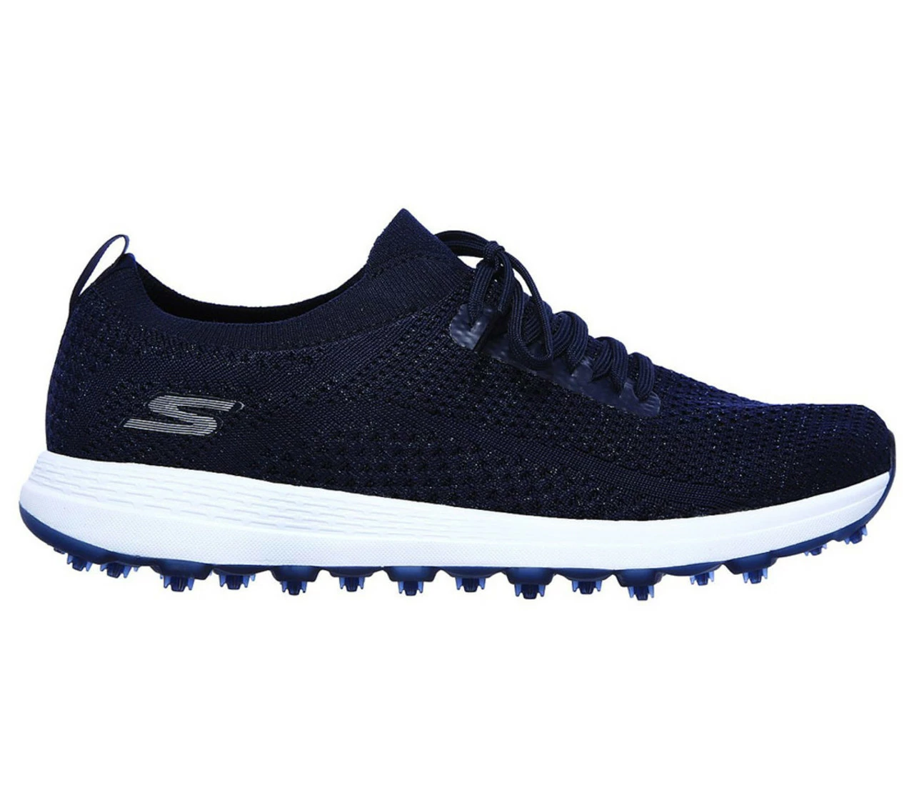 Skechers Women's Go Golf Max - Glitter Golf Shoes - Navy/White