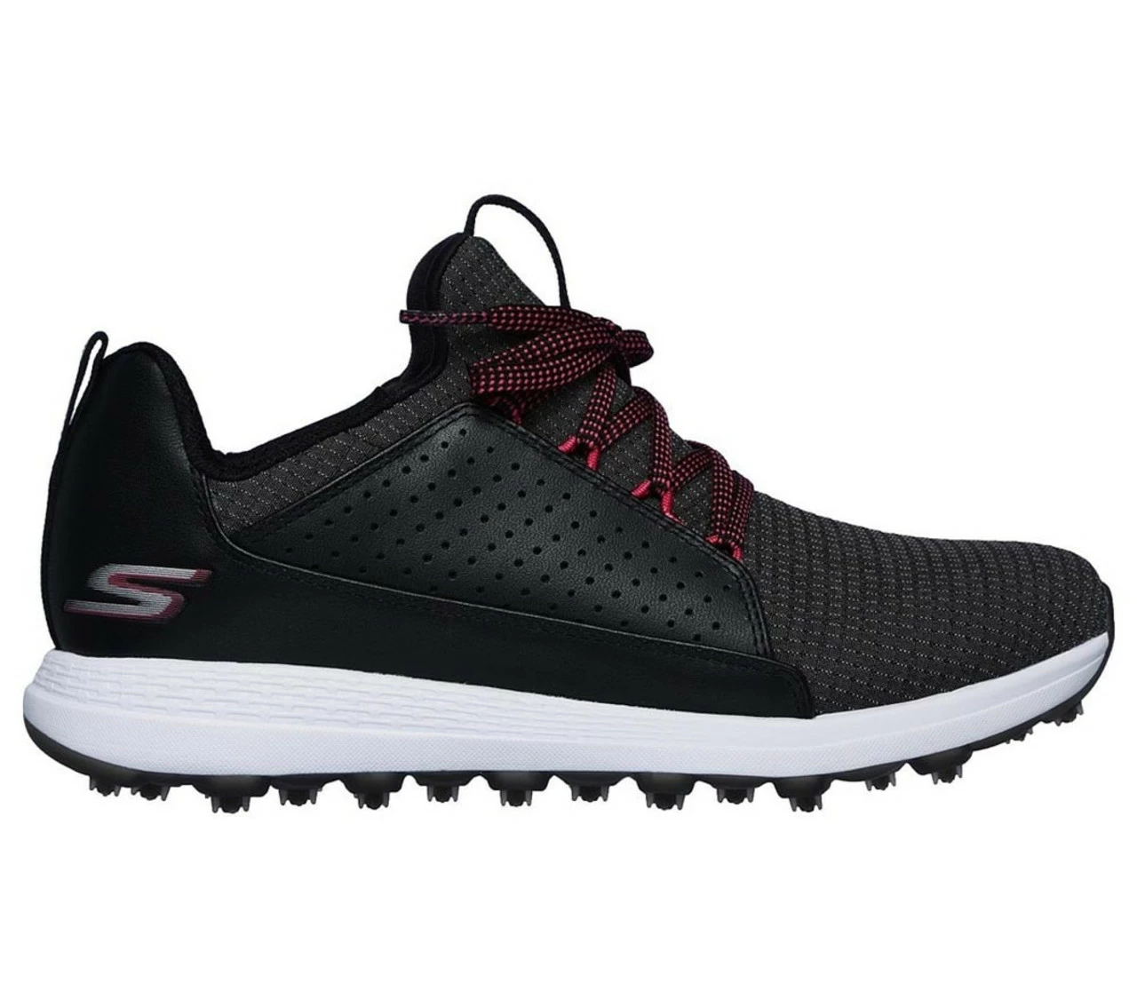 Skechers Women's Go Golf Max - Mojo Golf Shoes - Black/Hot Pink