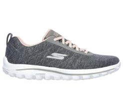 Skechers Women's Go Golf Walk Sport Golf Shoes - Gray/Pink