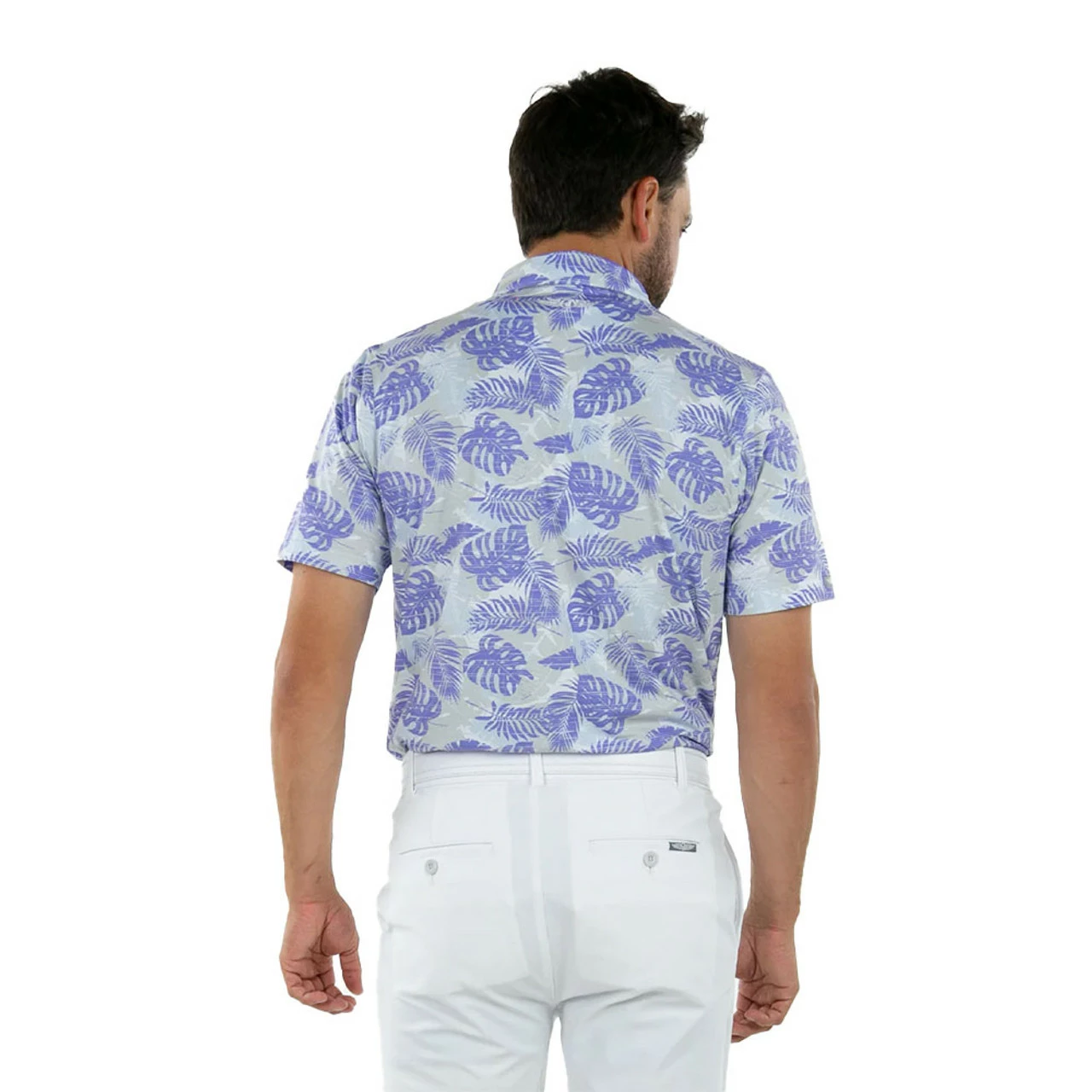 Straight Down Tropics Golf Polo - Image 2