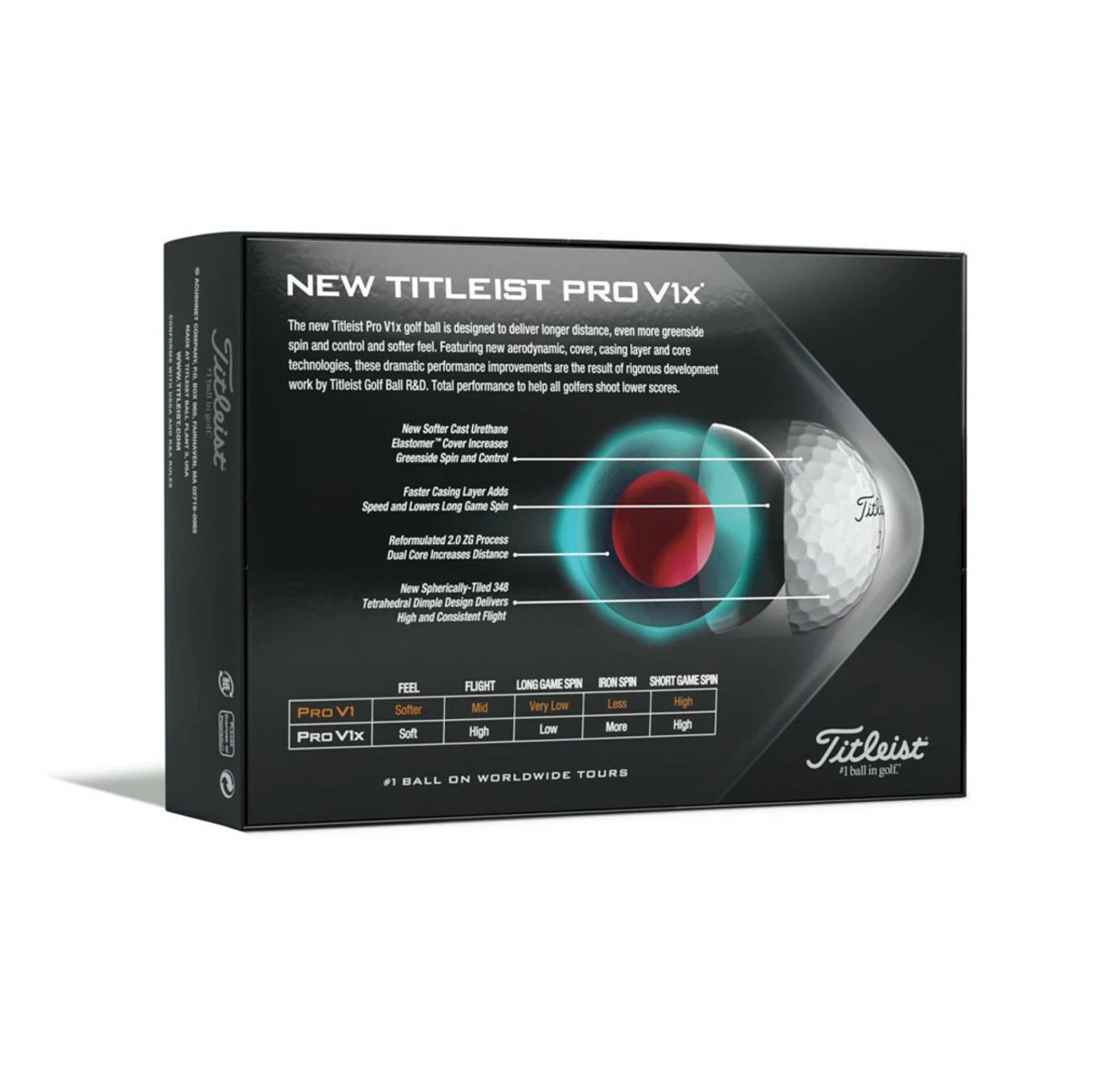 Titleist Pro V1x Double Digit Play Number Golf Balls - Prior Generation - Image 10