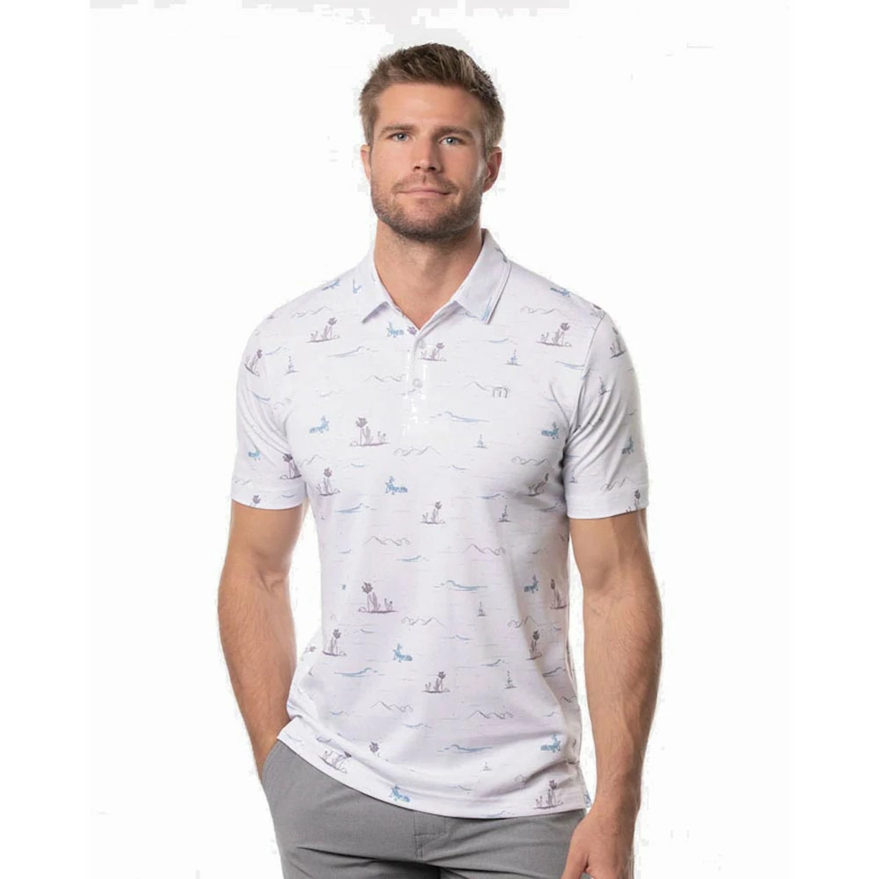 Travis Mathew Warp Drive Polo