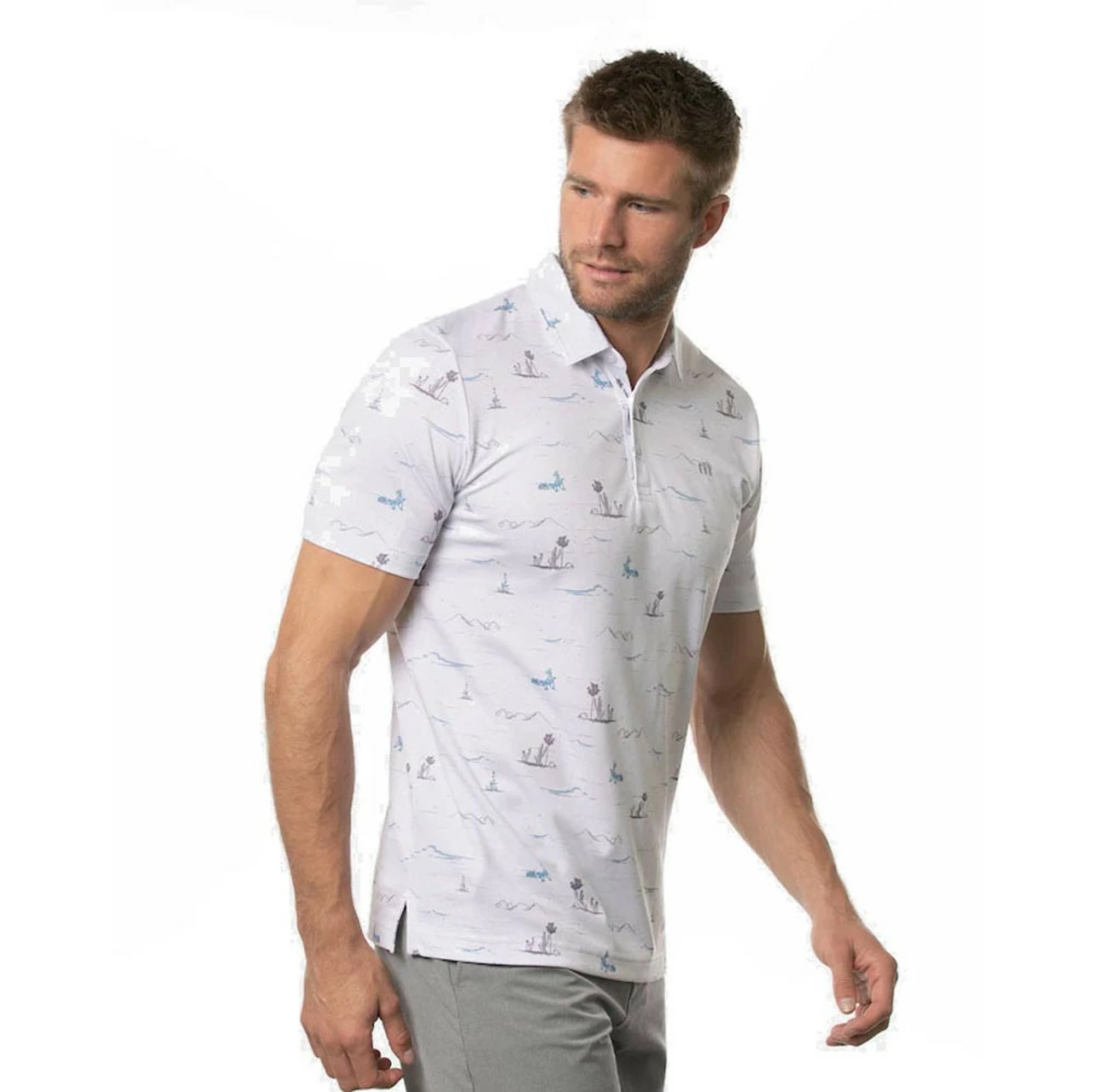 Travis Mathew Warp Drive Polo - Image 2