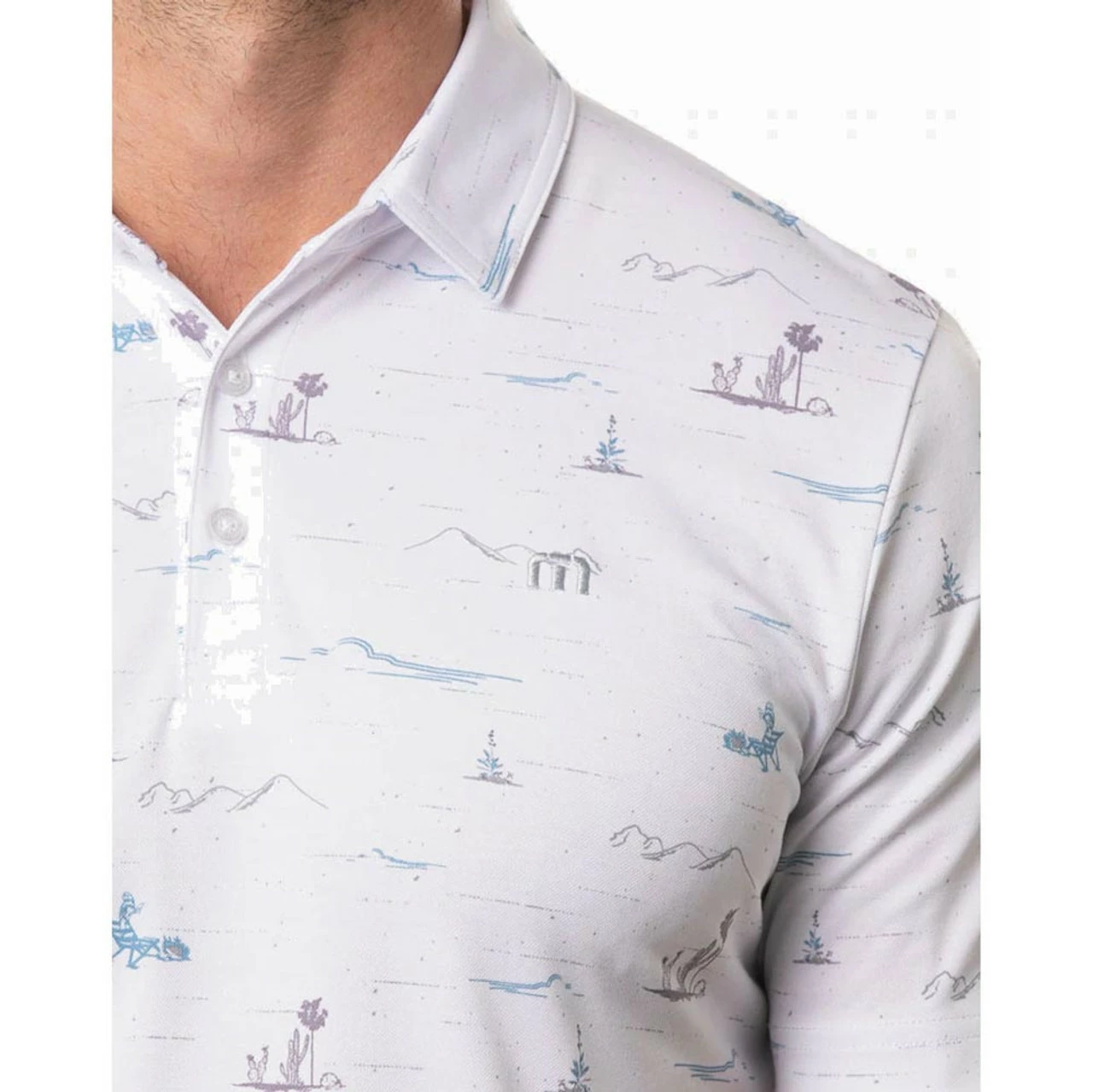 Travis Mathew Warp Drive Polo - Image 4